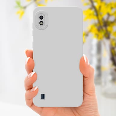 Samsung Galaxy A10 Skal Fodral Case (Vit)