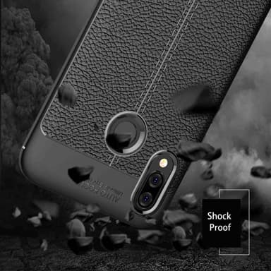 Huawei P20 LITE 2018 / NOVA 3E Skal Fodral Case (Svart)