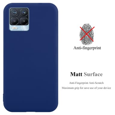 Skal Realme 8 4G / 8 PRO Fodral Case (Blå)