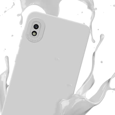 Samsung Galaxy A10 Skal Fodral Case (Vit)