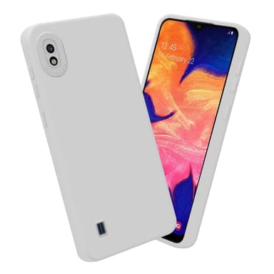 Samsung Galaxy A10 Skal Fodral Case (Vit)
