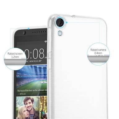 HTC Desire 820 Skal Fodral Case (Silver)