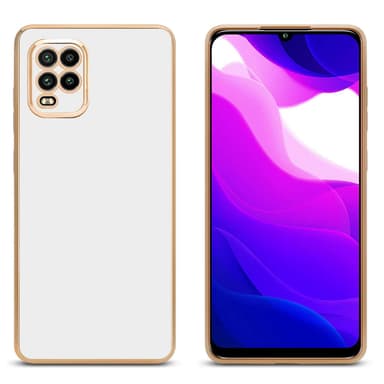 Xiaomi Mi 10 LITE Skal Fodral Case (Vit)