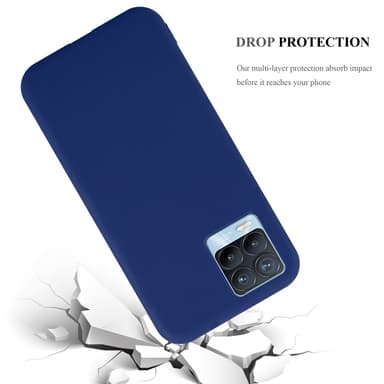 Skal Realme 8 4G / 8 PRO Fodral Case (Blå)