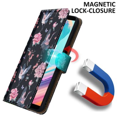 OnePlus 5T Plånboksfodral Skal (Svart)