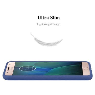 Skal Motorola MOTO G5S PLUS Fodral Case (Blå)