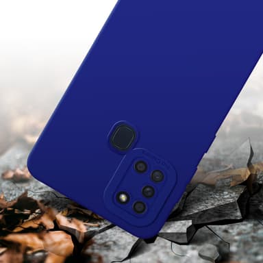 Samsung Galaxy A21s Skal Fodral Case (Blå)
