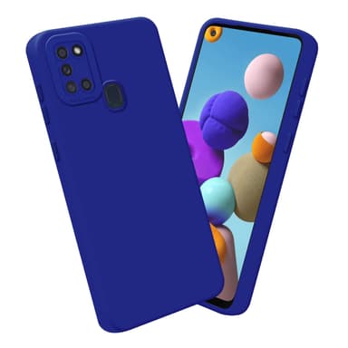 Samsung Galaxy A21s Skal Fodral Case (Blå)