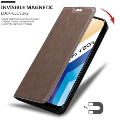 Vivo Y20s Skal Fodral Case (Brun)