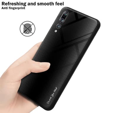 Huawei P20 PRO / P20 PLUS Skal Fodral Case (Svart)