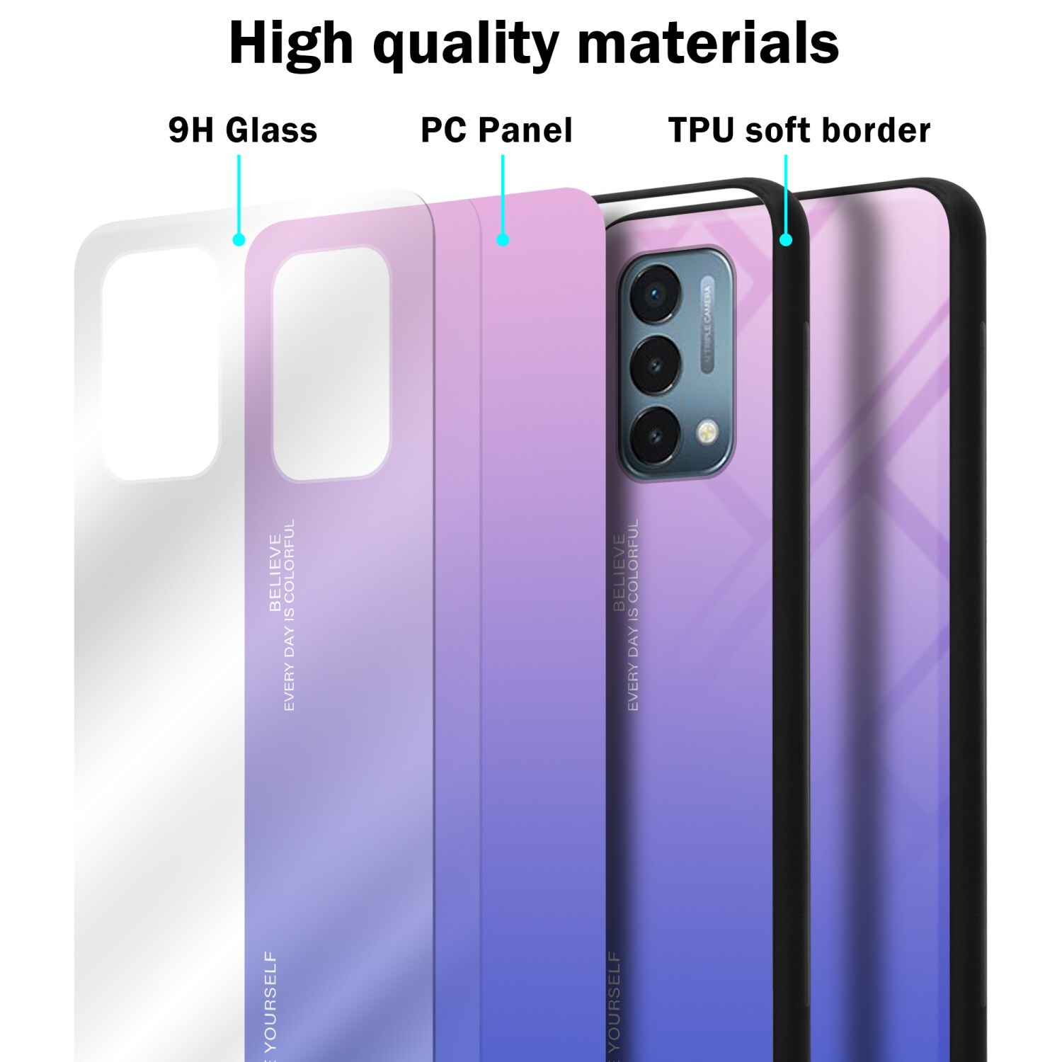 OnePlus Nord N200 5G Skal Fodral Case (Svart)