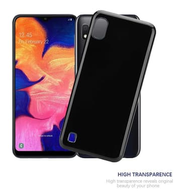 Samsung Galaxy A10 / M10 Skal Fodral Case (Svart)