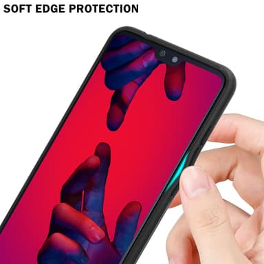 Huawei P20 PRO / P20 PLUS Skal Fodral Case (Svart)