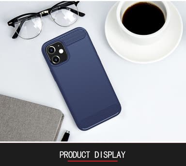 iPhone 12 MINI Skal Fodral Case (Blå)