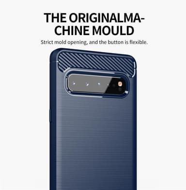 Samsung Galaxy S10 5G Skal Fodral Case (Blå)