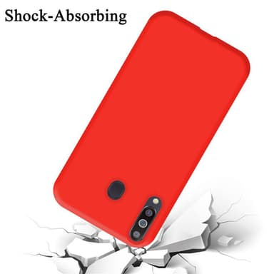 Samsung Galaxy M30 / A40s Skal Fodral Case (Röd)