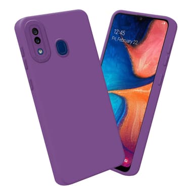Samsung Galaxy A20 / A30 / M10s Skal Fodral Case (Lila)