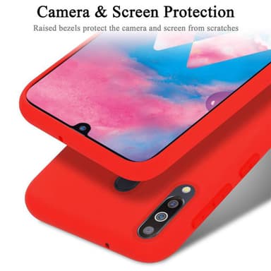 Samsung Galaxy M30 / A40s Skal Fodral Case (Röd)