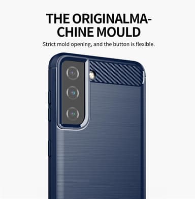 Samsung Galaxy S21 FE Skal Fodral Case (Blå)