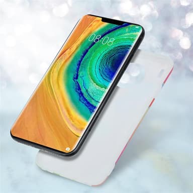 Huawei MATE 30 PRO Plånboksfodral Skal (Rosa)