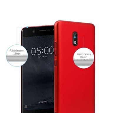 Nokia 3 2017 Skal Fodral Case (Röd)