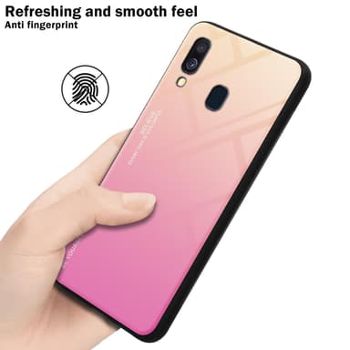 Samsung Galaxy A40 Skal Fodral Case (Svart)