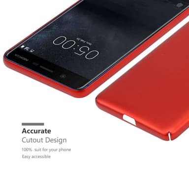 Nokia 3 2017 Skal Fodral Case (Röd)