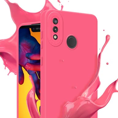 Huawei P20 LITE 2018 / NOVA 3E Skal Fodral Case (Röd)