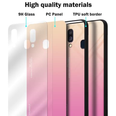 Samsung Galaxy A40 Skal Fodral Case (Svart)