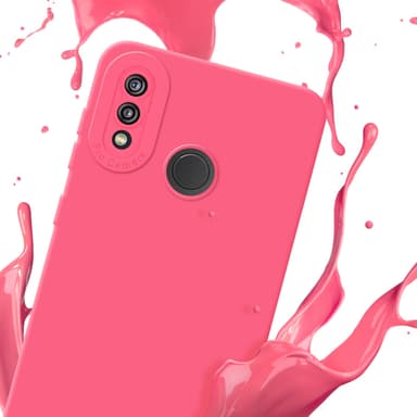 Huawei P20 LITE 2018 / NOVA 3E Skal Fodral Case (Röd)