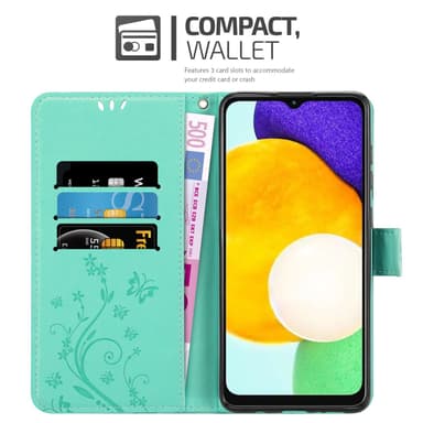 Samsung Galaxy A13 5G Plånboksfodral Skal (Turkos)