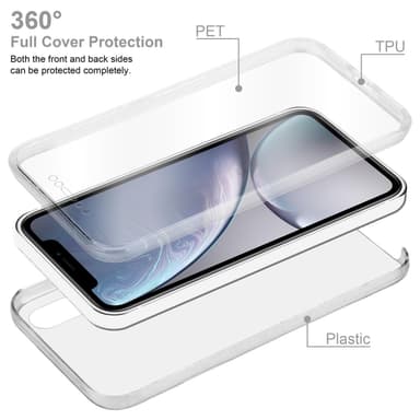 Skal iPhone XR Fodral Case (Transparent)
