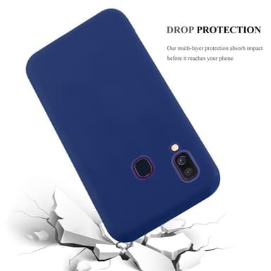 Skal Samsung Galaxy A40 Fodral Case (Blå)