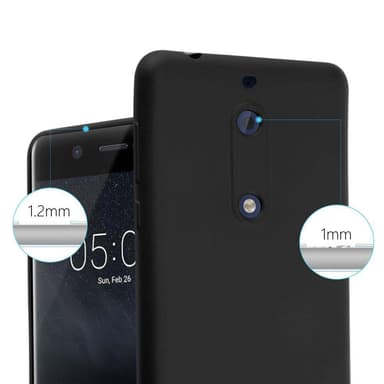Skal Nokia 5 2017 Fodral Case (Svart)