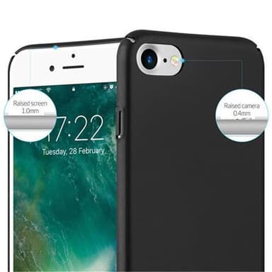 iPhone 7 / 7S / 8 / SE 2020 Skal Fodral Case (Svart)