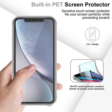 Skal iPhone XR Fodral Case (Transparent)