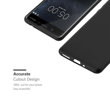 Skal Nokia 5 2017 Fodral Case (Svart)