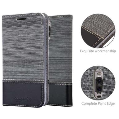 Huawei MATE 9 PRO Plånboksfodral Skal (Grå)