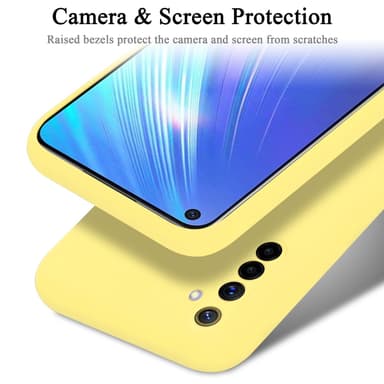 Realme 6 4G / 6s Skal Fodral Case (Gul)