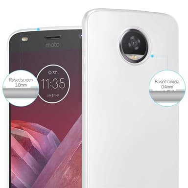 Skal Motorola MOTO Z2 Fodral Case (Silver)