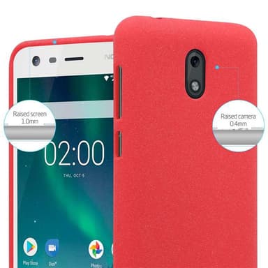 Skal Nokia 2 2017 Fodral Case (Röd)