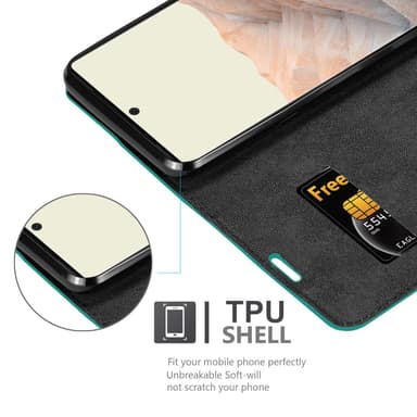 Google PIXEL 6 PRO Skal Fodral Case (Turkos)