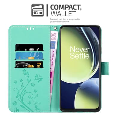 OnePlus Nord CE 3 Lite 5G Plånboksfodral Skal (Turkos)