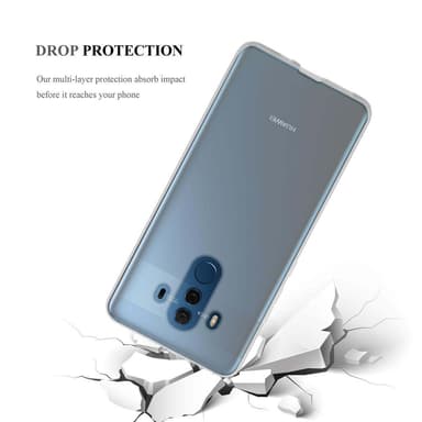 Huawei MATE 10 PRO Skal Fodral Case (Transparent)