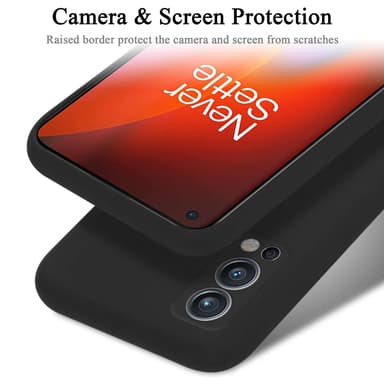 OnePlus Nord 2 5G Skal Fodral Case (Svart)
