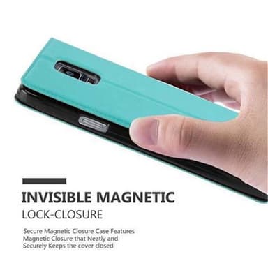Samsung Galaxy NOTE 4 Plånboksfodral Skal (Turkos)