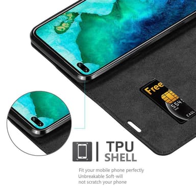 Honor View 30 PRO Skal Fodral Case (Svart)