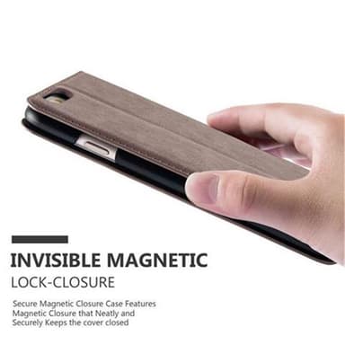 iPhone 6 PLUS / 6S PLUS Skal Fodral Case (Brun)