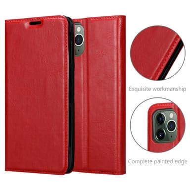 iPhone 12 / 12 PRO Skal Fodral Case (Röd)