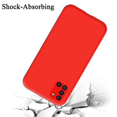 Samsung Galaxy A31 Skal Fodral Case (Röd)